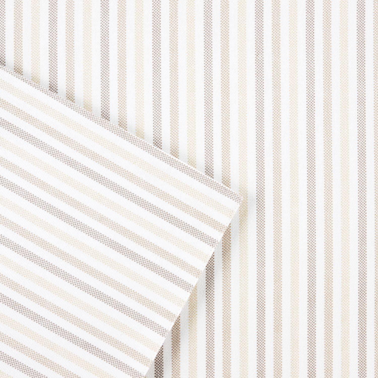 imageMartha Stewart Daisy Stripe Placemat Set 4Pack GreyYellow 13x175Linen