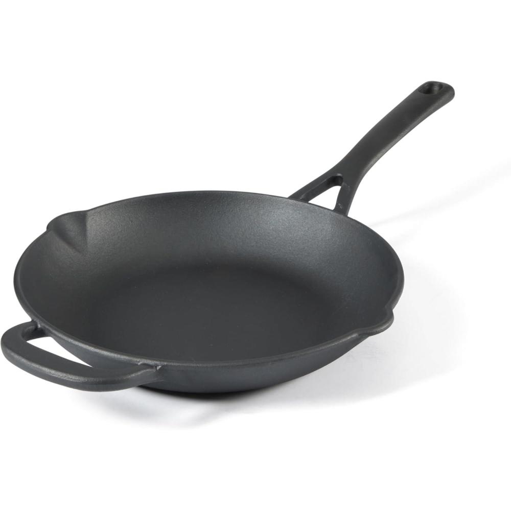imageMartha Stewart Pre Seasoned Cast Iron 12 SkilletCast Iron