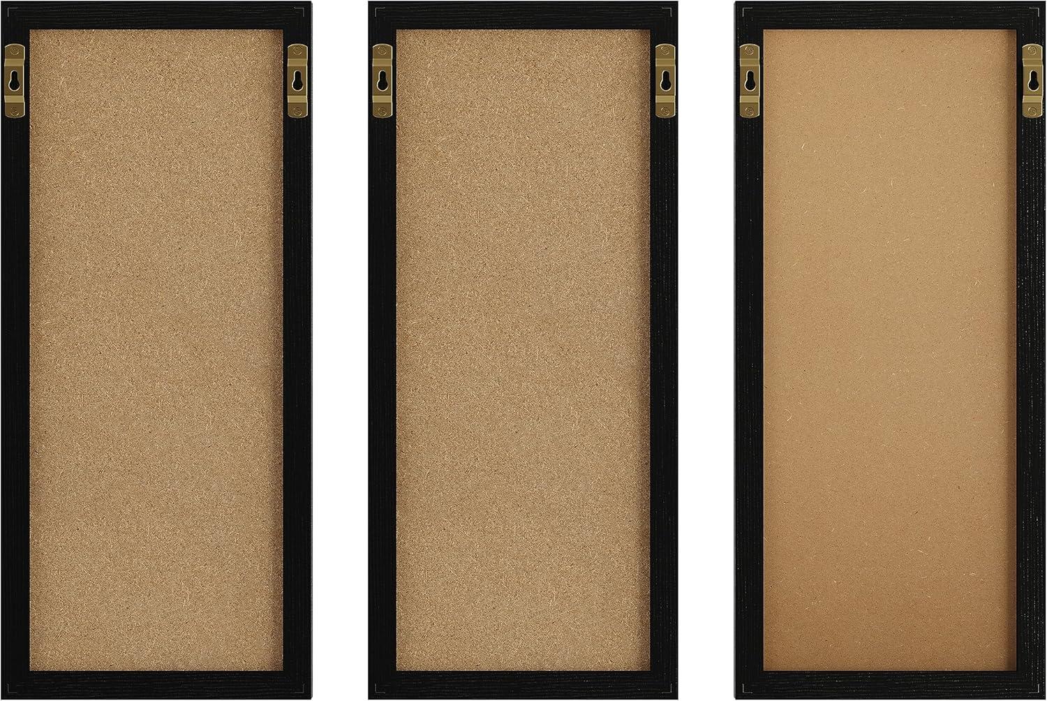 imageMartha Stewart Everette Cork Board Chalk Board Letter Board Set with Included Push Pins Magnets Liquid Chalk Letters 18 x 24 White Woodgrain FrameBlack Woodgrain