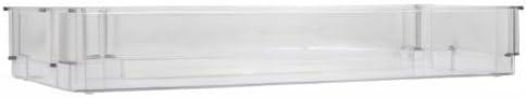 imageMartha Stewart Miles Plastic Stackable Office Desk Drawer Organizers Set of 6 ClearClear