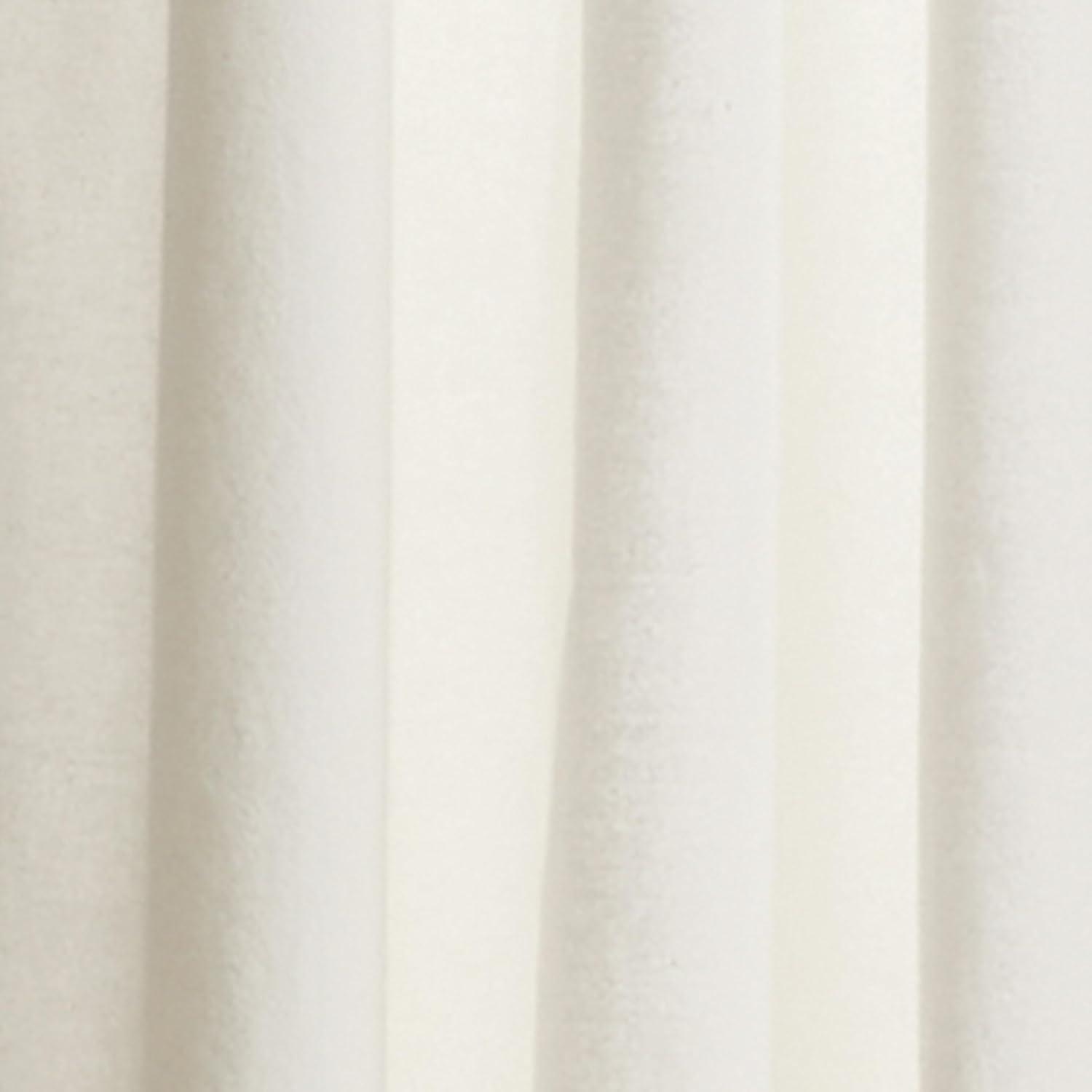 imageMartha Stewart Waters Edge Tufted 3Piece Window Curtain Valance amp Tiers Set 36 White