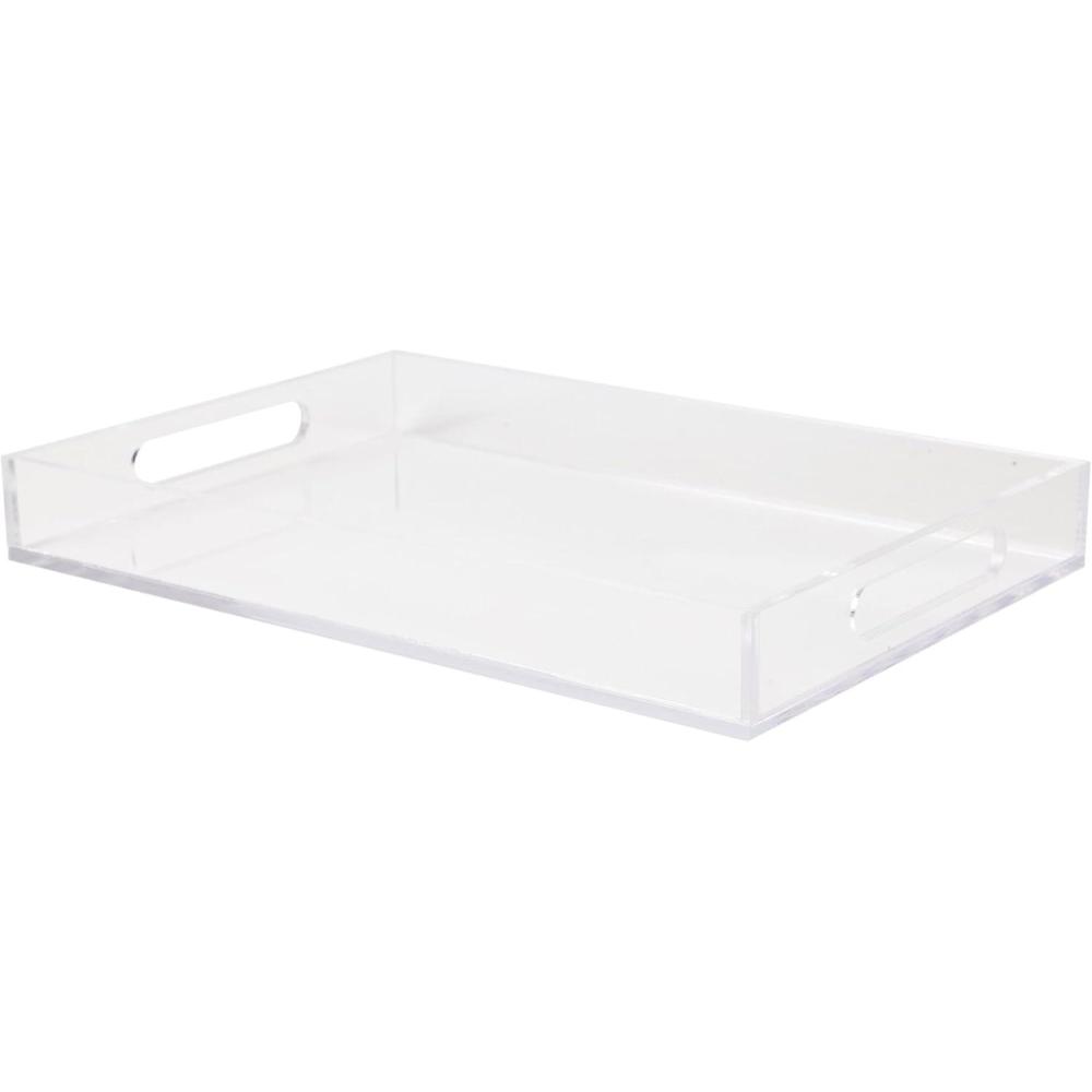 imageMartha Stewart Brody Acrylic Letter Tray Letter Organizer Desk Tray File Organizer Tray for Magazines Folders Notebooks Desk Accessories 1275 x 875 Clear