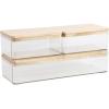 Clear/Light Natural Paulownia Top