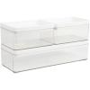 Clear/White Plastic Top