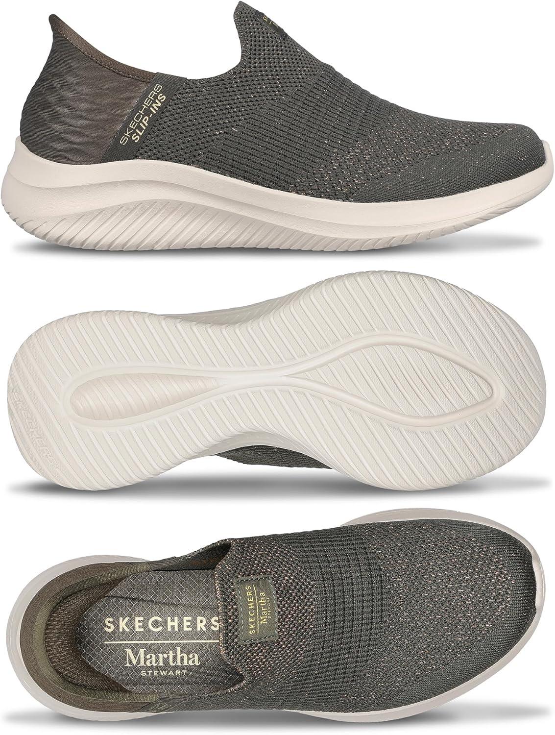 imageSkechers Womens Martha Stewart Ultra Flex 30 Neptune SneakersOlive