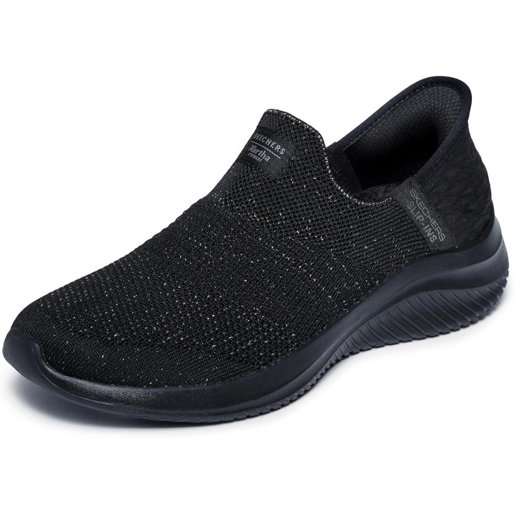 imageSkechers Womens Martha Stewart Ultra Flex 30 Neptune SneakersBlack