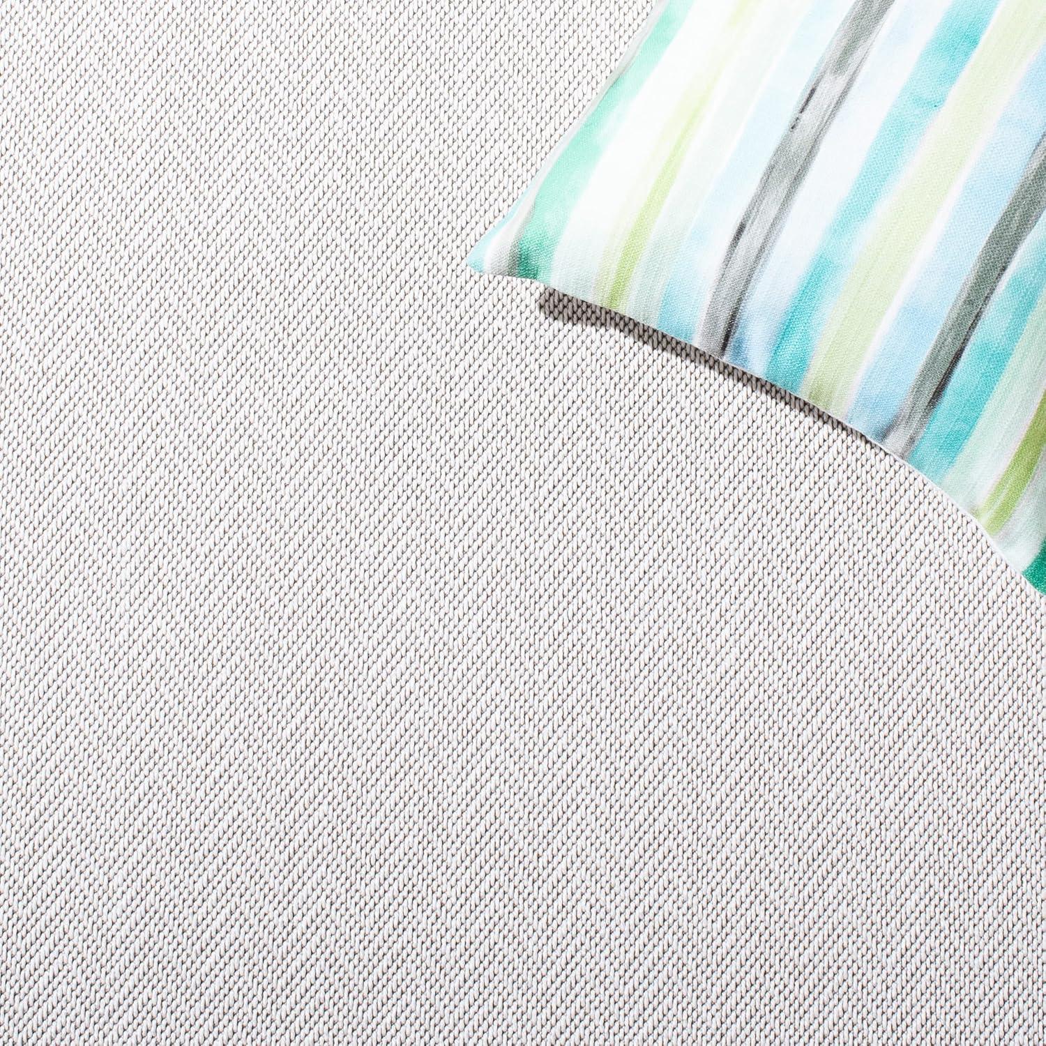 imageMartha Stewart x SAFAVIEH Outdoor Area Rug Collection 8 x 10 Ivory amp Beige Weather Resistant amp Washable Ideal for Patio Backyard Mudroom Deck Dining Space MSRO317BIvoryGrey