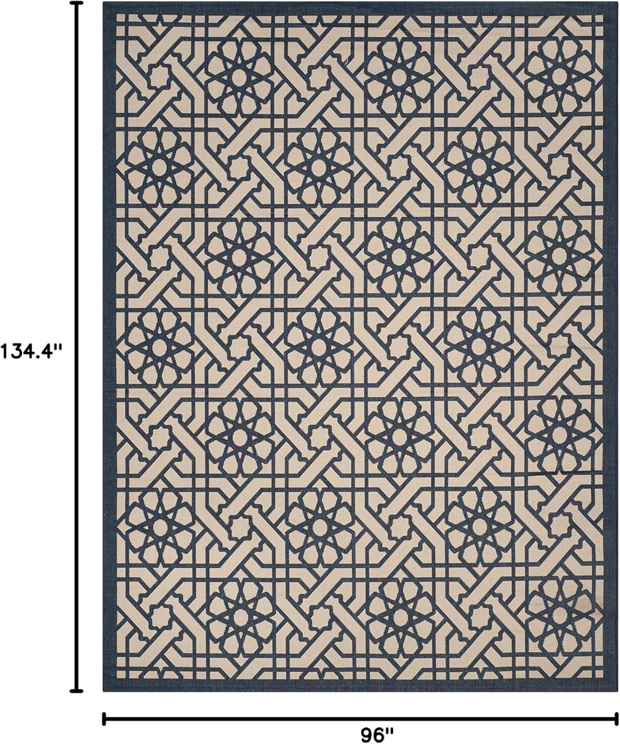 imageMartha Stewart x SAFAVIEH Outdoor Area Rug Collection 8 x 112 Mariner Weather Resistant amp Washable Ideal for Patio Backyard Mudroom Deck Dining Space MSR4245258