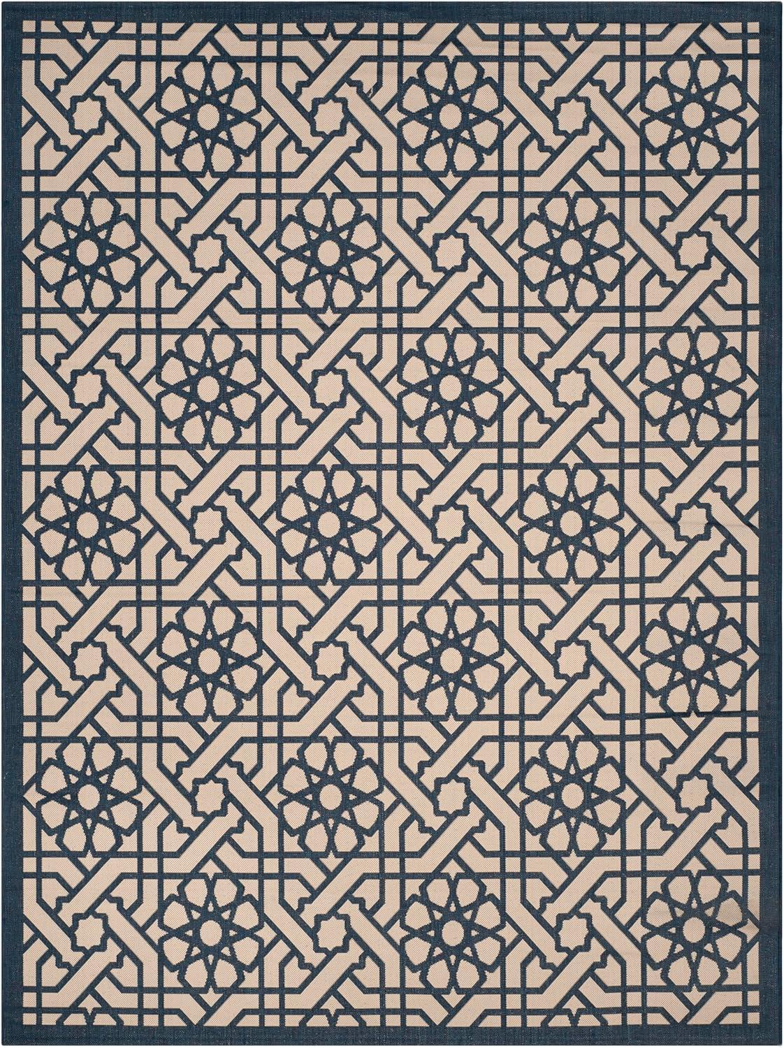 imageMartha Stewart x SAFAVIEH Outdoor Area Rug Collection 8 x 112 Mariner Weather Resistant amp Washable Ideal for Patio Backyard Mudroom Deck Dining Space MSR4245258
