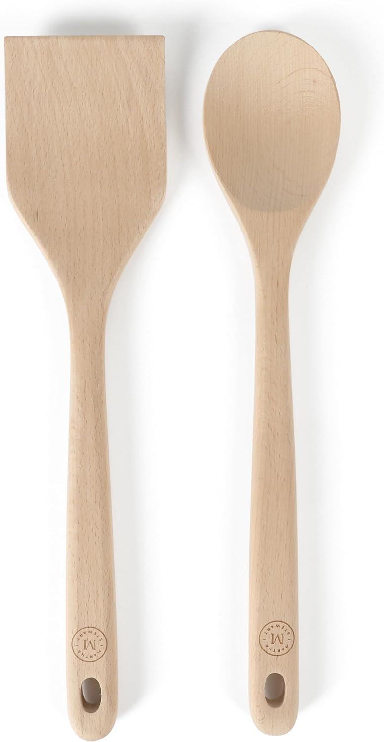 imageMartha Stewart 10 Piece Tools and Gadget Set WCeramic Crock Martha BlueLinen White w Grey Tools