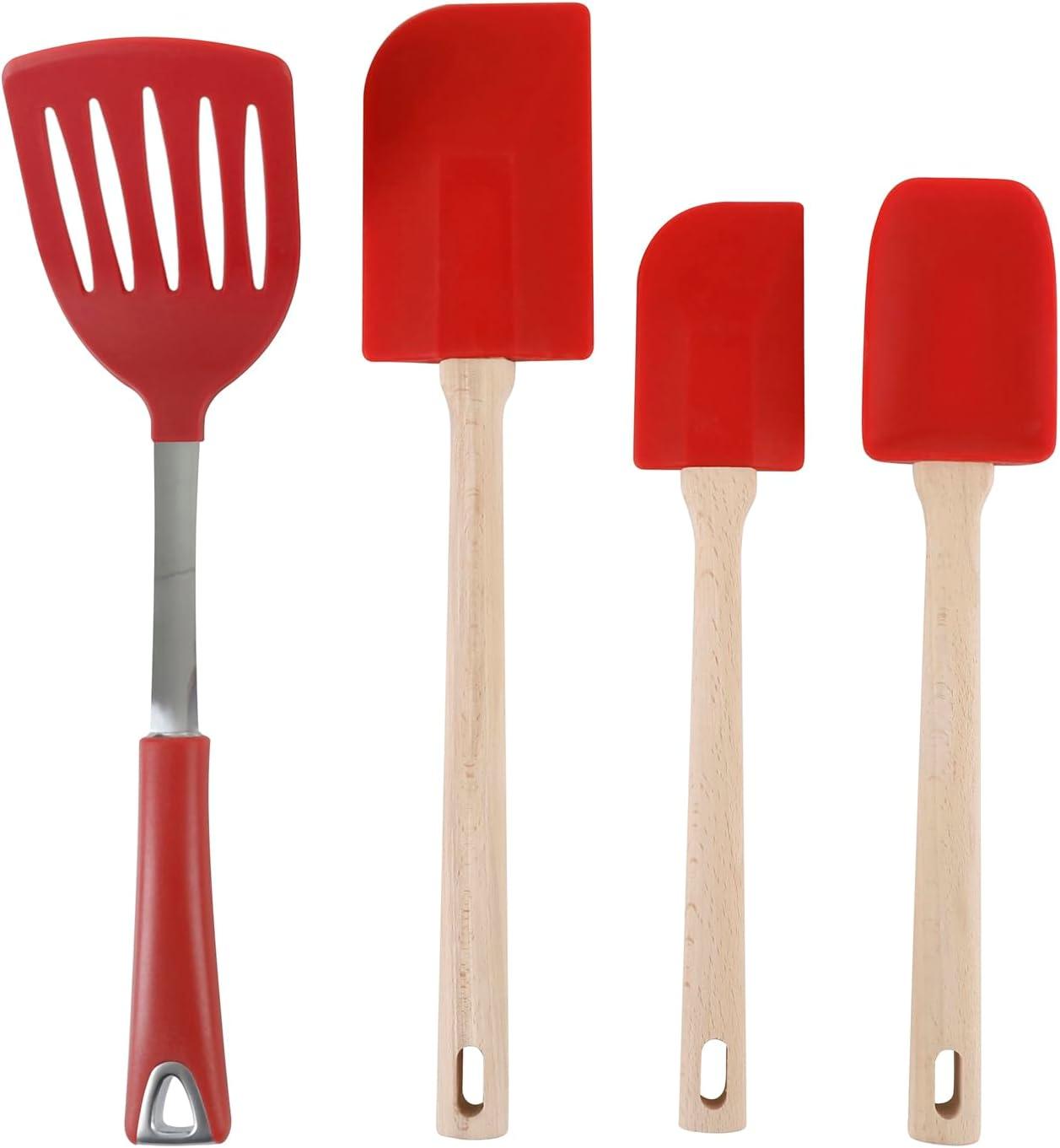 imageMartha Stewart 10 Piece Tools and Gadget Set WCeramic Crock Martha BlueRed