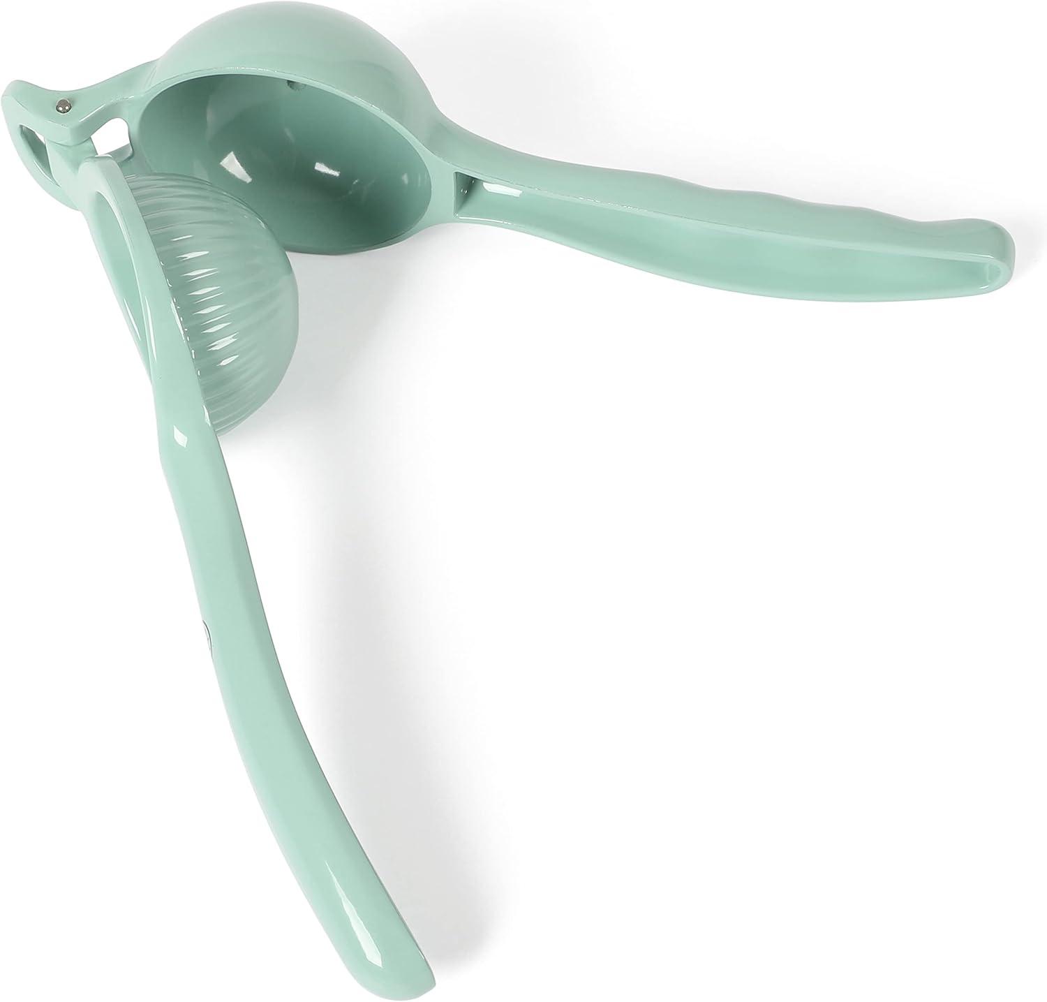 imageMartha Stewart Erwin Cast Aluminum Citrus SqueezerJuicer Martha Blue