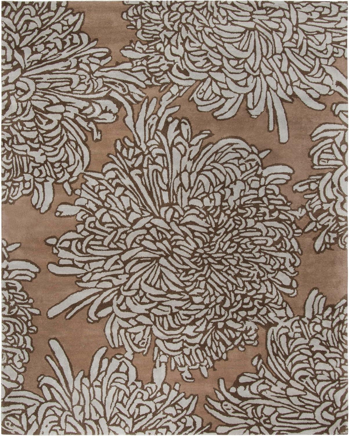 imageMartha Stewart x SAFAVIEH Area Rug Collection 23 x 8 Runner Malted Handmade Wool Ideal for Living Room Bedroom Foyer Hallway MSR4542ADriftwoodGrey
