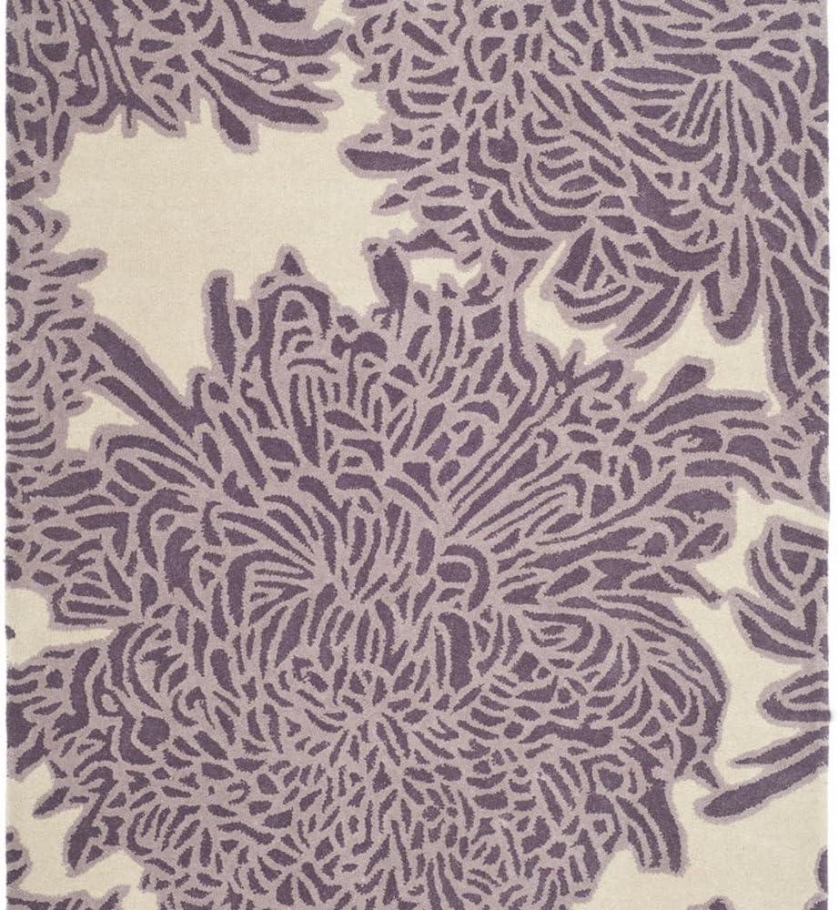 imageMartha Stewart x SAFAVIEH Area Rug Collection 23 x 8 Runner Malted Handmade Wool Ideal for Living Room Bedroom Foyer Hallway MSR4542ADriftwoodGrey