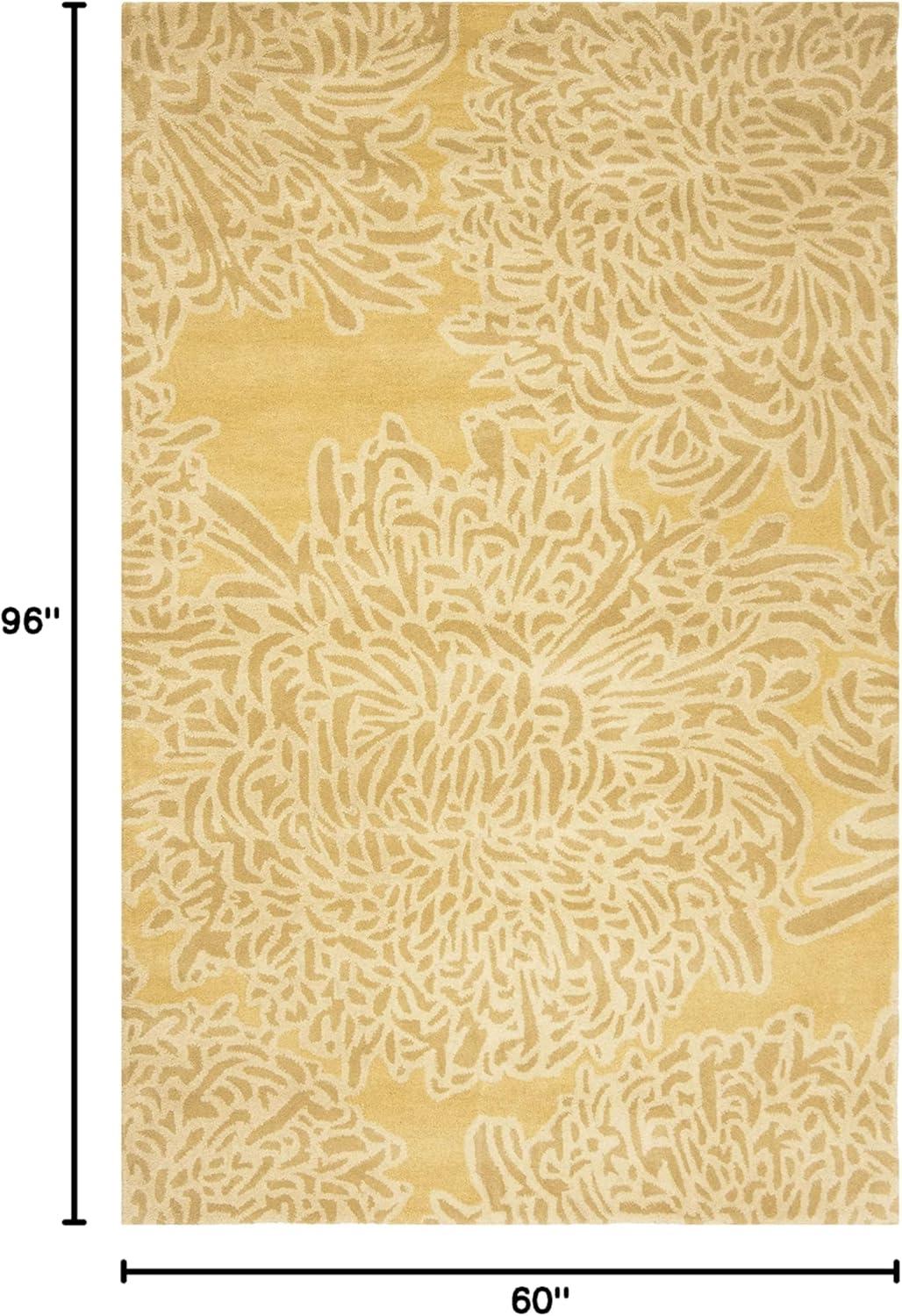 imageMartha Stewart x SAFAVIEH Area Rug Collection 23 x 8 Runner Malted Handmade Wool Ideal for Living Room Bedroom Foyer Hallway MSR4542AMalted