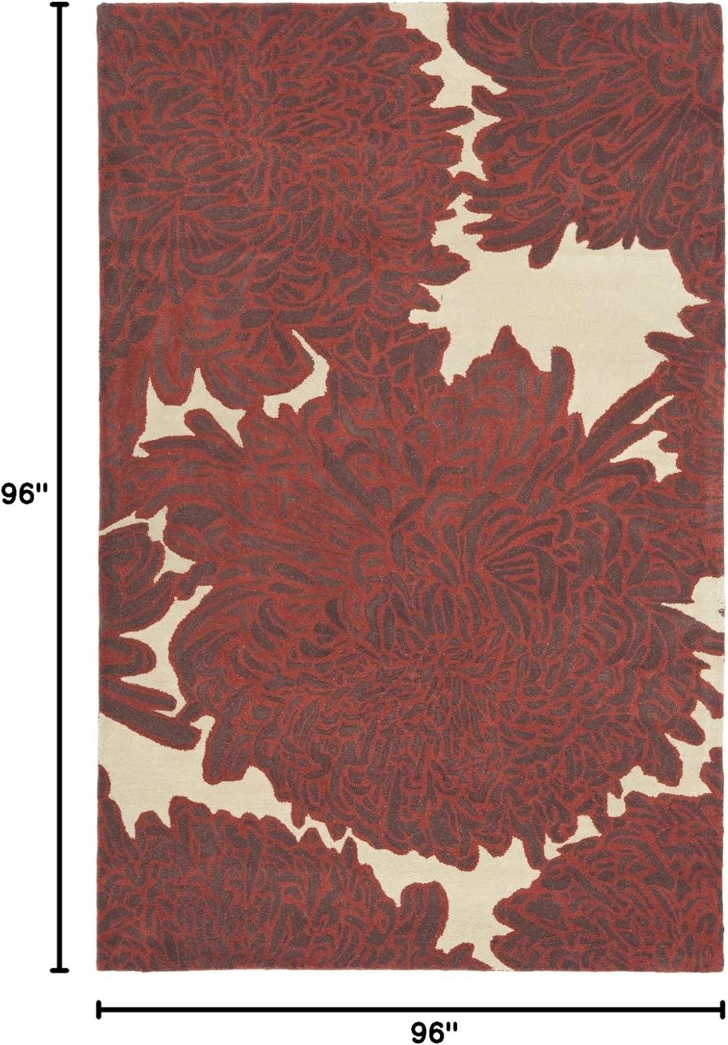 imageMartha Stewart x SAFAVIEH Area Rug Collection 23 x 8 Runner Malted Handmade Wool Ideal for Living Room Bedroom Foyer Hallway MSR4542AMiso