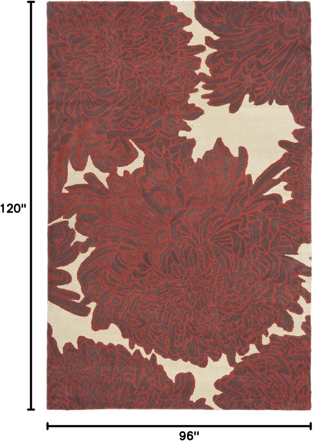 imageMartha Stewart x SAFAVIEH Area Rug Collection 23 x 8 Runner Malted Handmade Wool Ideal for Living Room Bedroom Foyer Hallway MSR4542AMiso