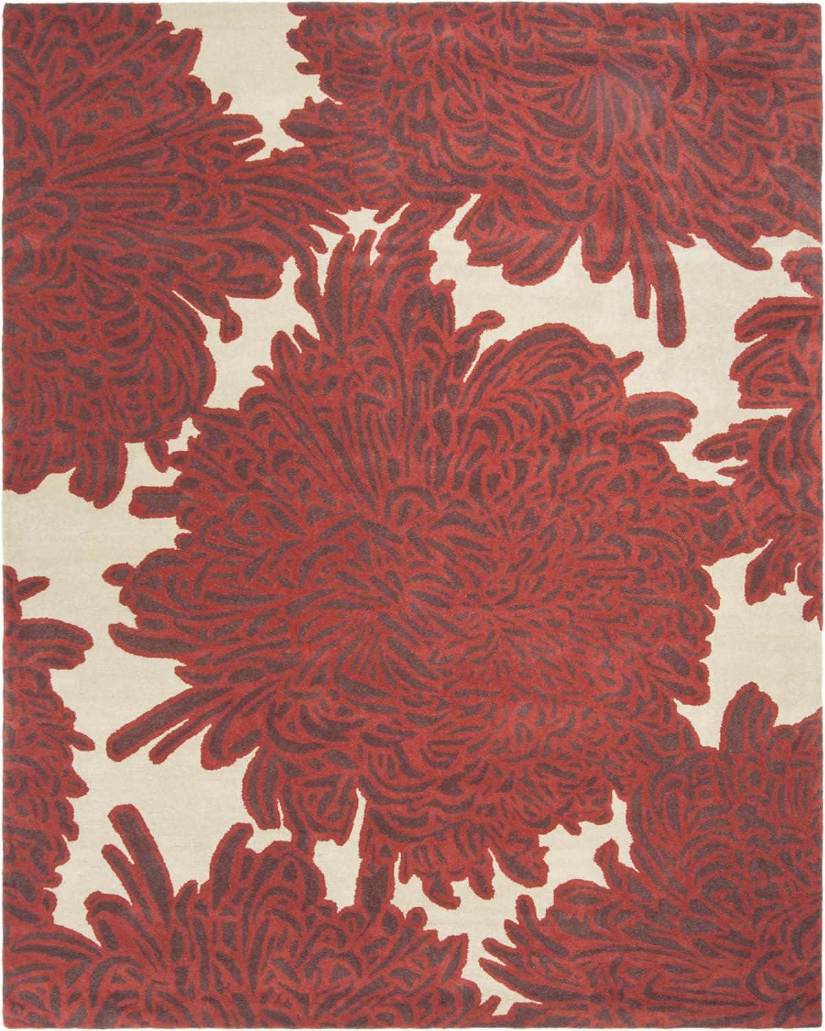 imageMartha Stewart x SAFAVIEH Area Rug Collection 23 x 8 Runner Malted Handmade Wool Ideal for Living Room Bedroom Foyer Hallway MSR4542AMiso