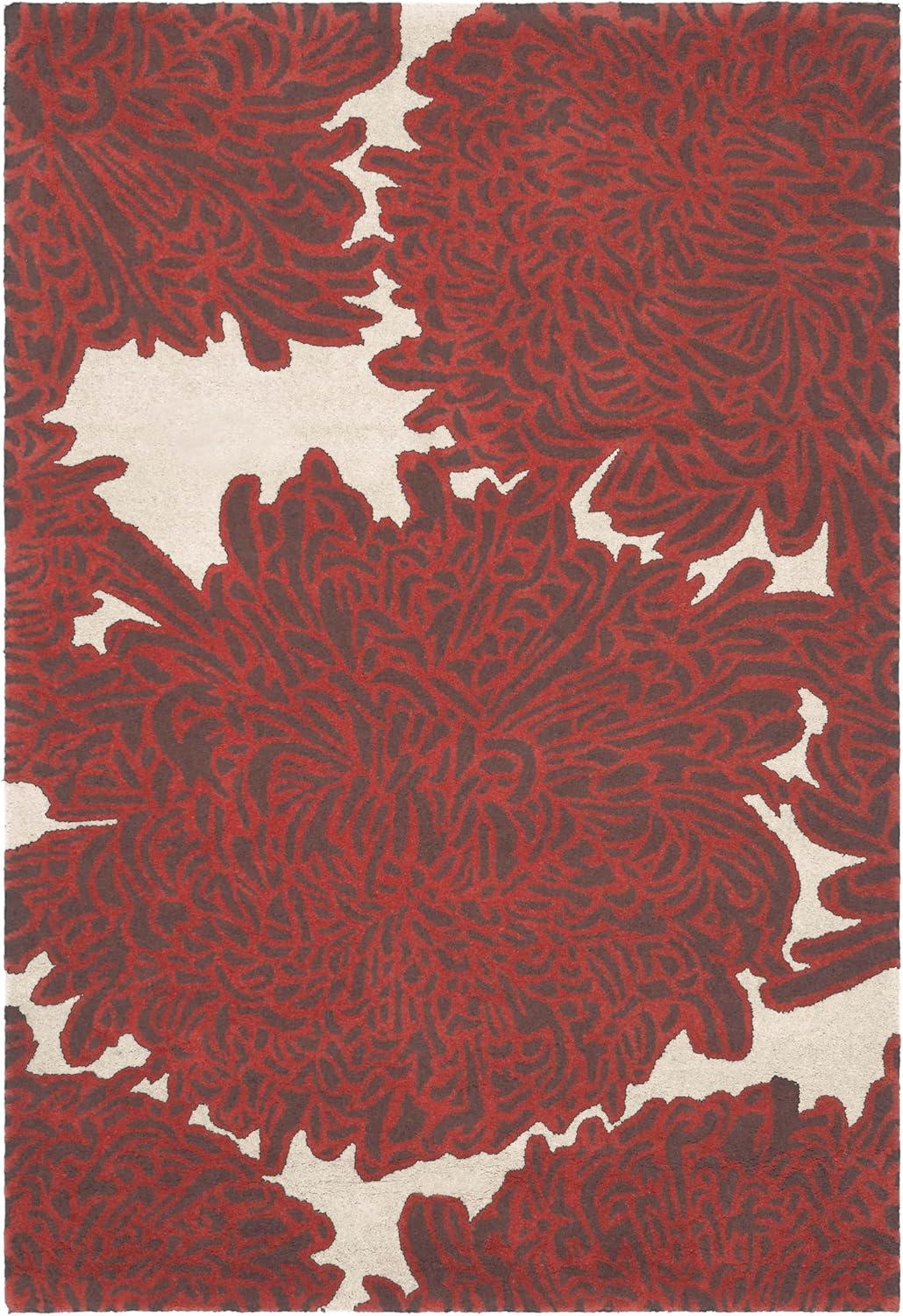imageMartha Stewart x SAFAVIEH Area Rug Collection 23 x 8 Runner Malted Handmade Wool Ideal for Living Room Bedroom Foyer Hallway MSR4542AMiso