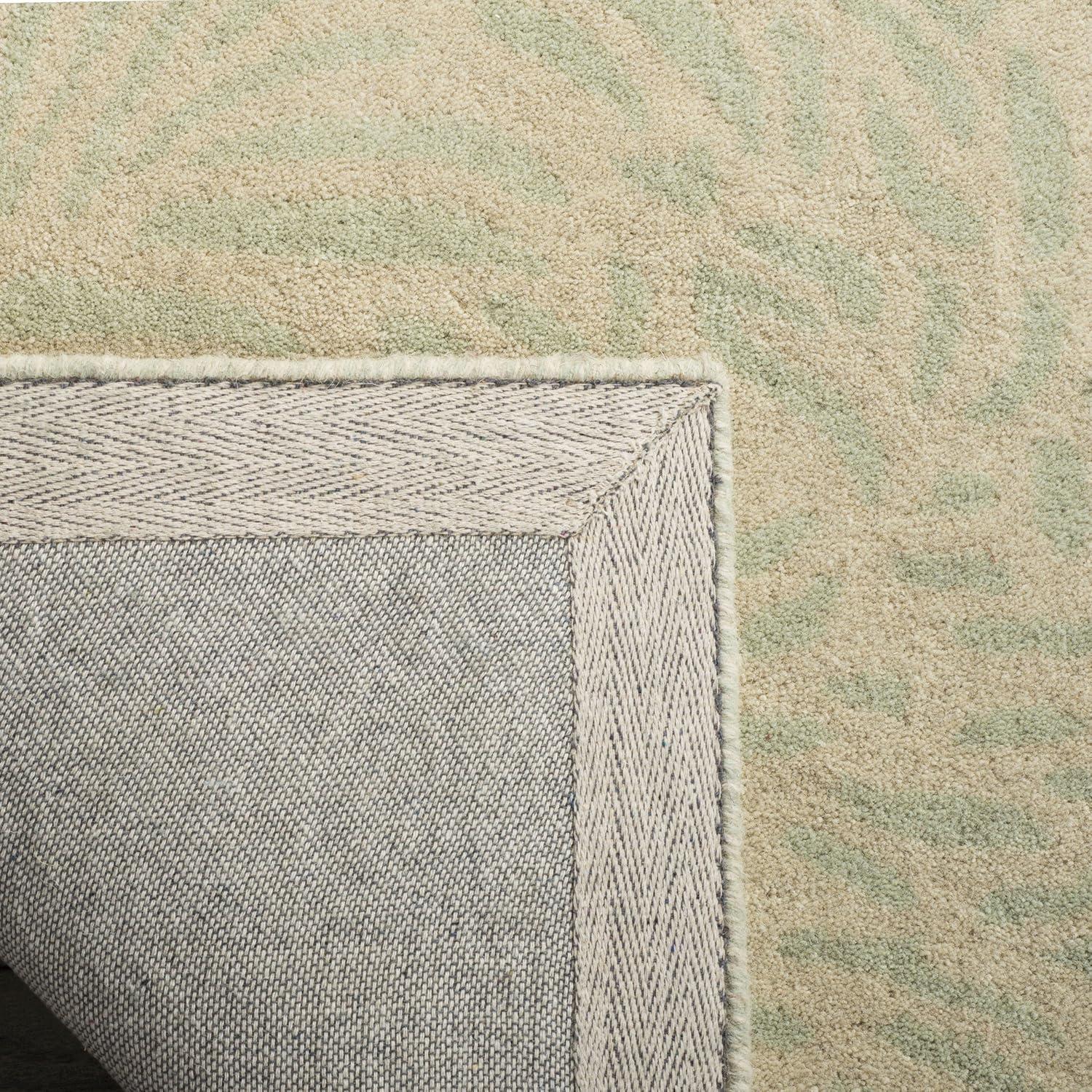 imageMartha Stewart x SAFAVIEH Area Rug Collection 23 x 8 Runner Malted Handmade Wool Ideal for Living Room Bedroom Foyer Hallway MSR4542ASaguaro