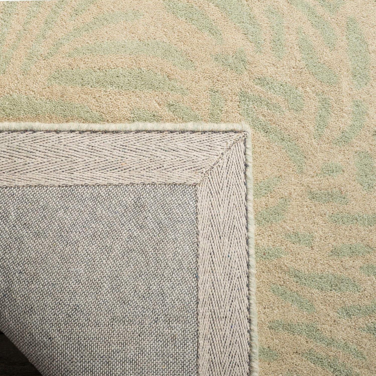 imageMartha Stewart x SAFAVIEH Area Rug Collection 23 x 8 Runner Malted Handmade Wool Ideal for Living Room Bedroom Foyer Hallway MSR4542ASaguaro
