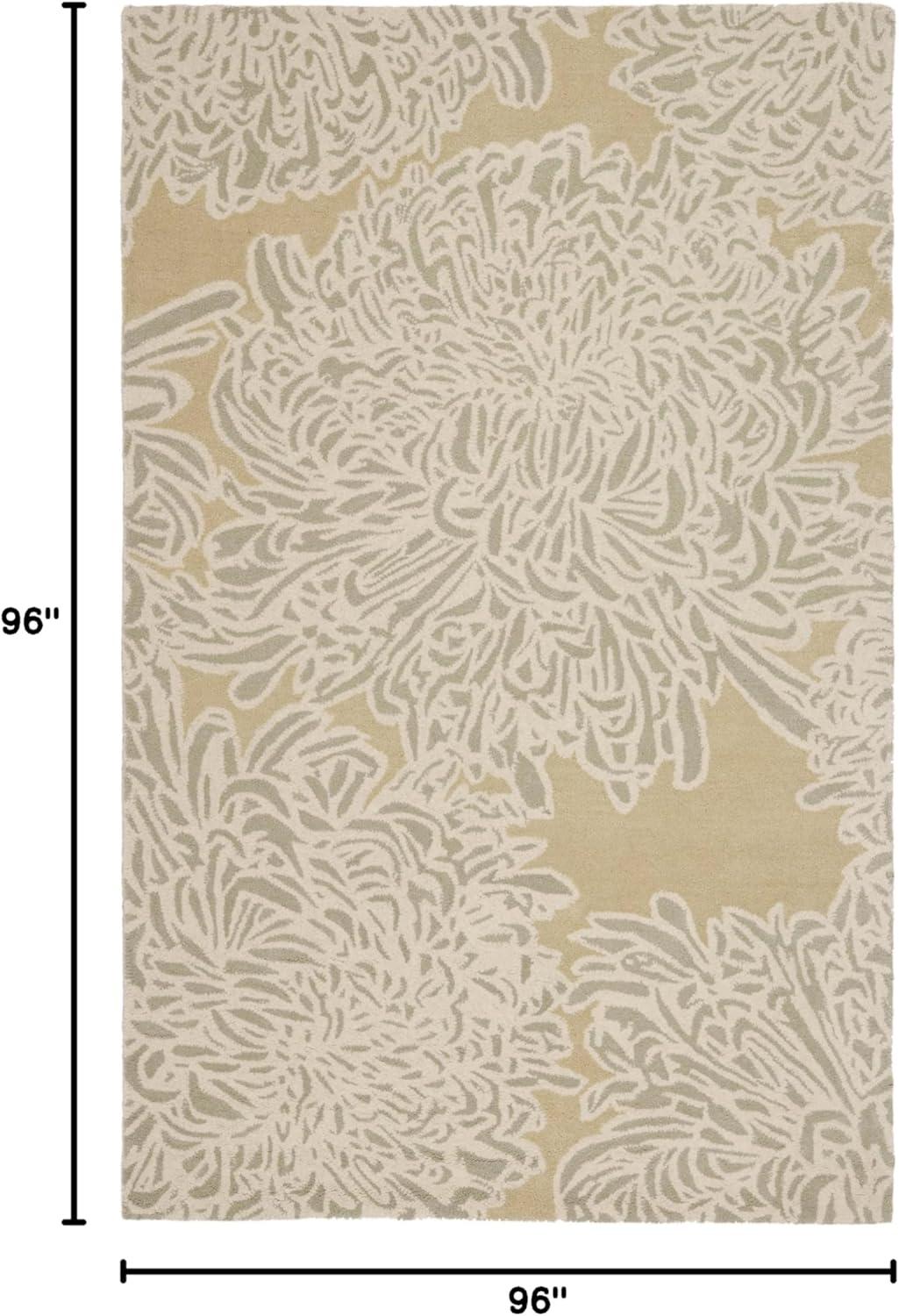 imageMartha Stewart x SAFAVIEH Area Rug Collection 23 x 8 Runner Malted Handmade Wool Ideal for Living Room Bedroom Foyer Hallway MSR4542ASaguaro
