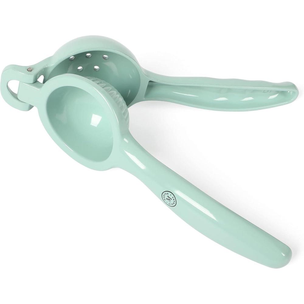 imageMartha Stewart Erwin Cast Aluminum Citrus SqueezerJuicer Martha Blue