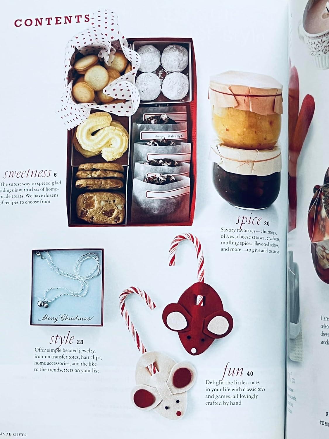 imageMartha Stewart Holiday Handmade Gifts Christmas 2006