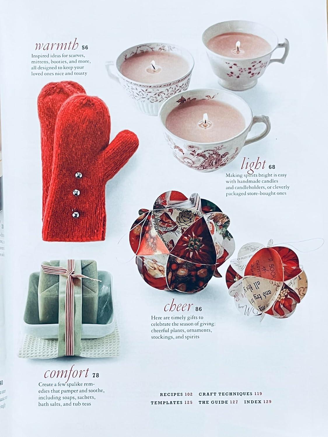 imageMartha Stewart Holiday Handmade Gifts Christmas 2006