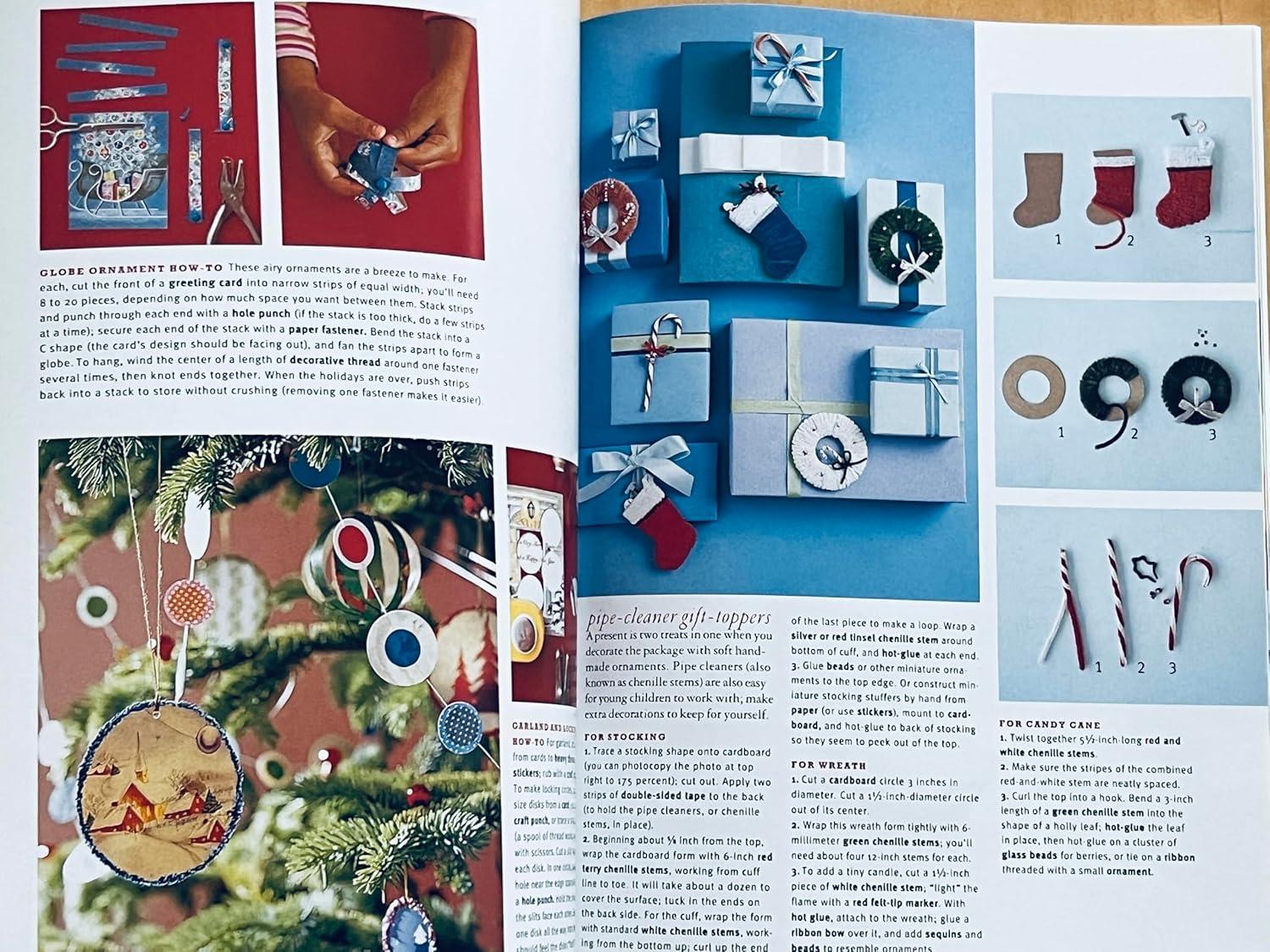 imageMartha Stewart Holiday Handmade Gifts Christmas 2006