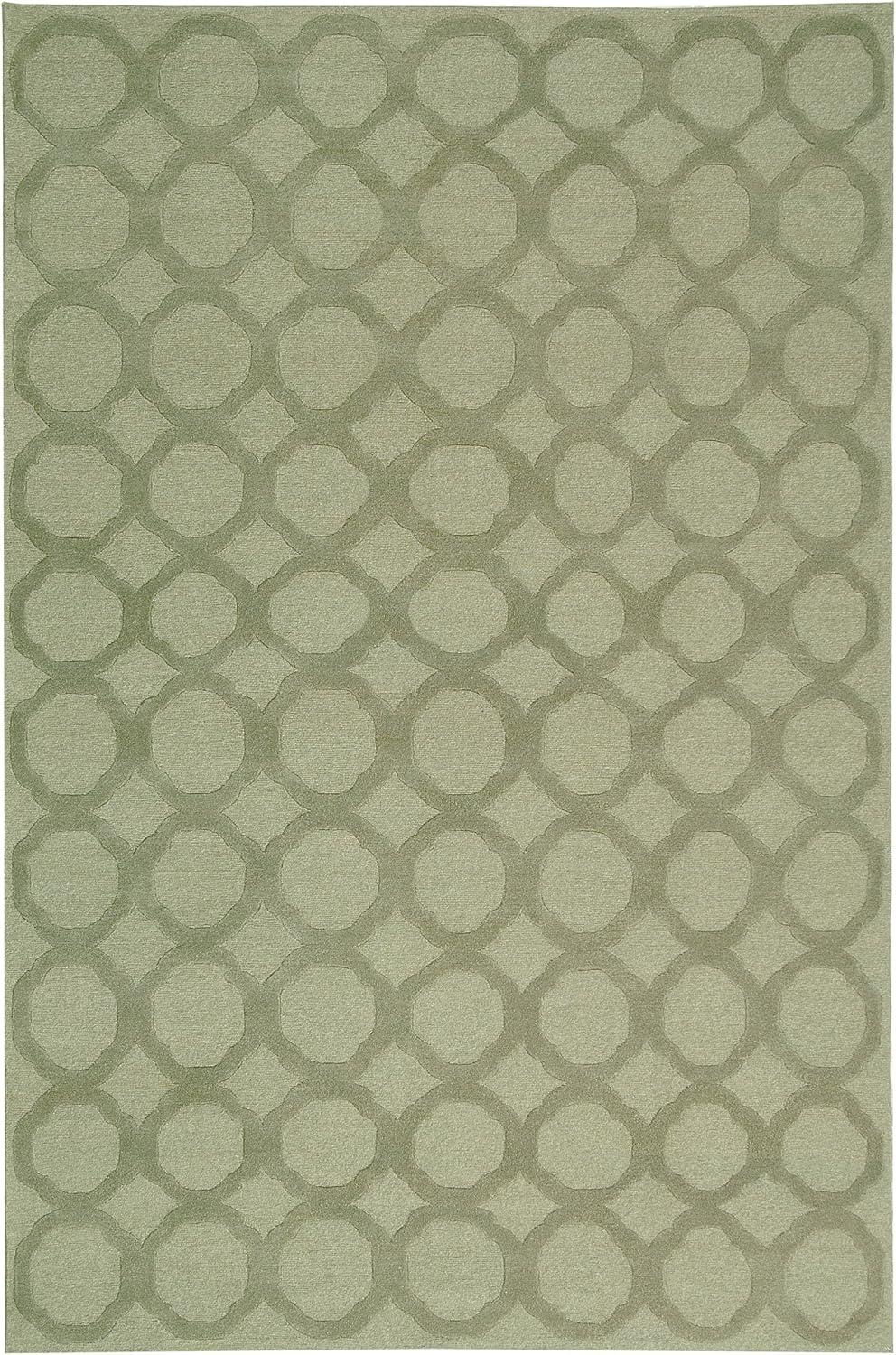 imageMartha Stewart x SAFAVIEH Area Rug Collection 79 x 99 Curry Handmade Silk amp Wool Ideal for Living Room Bedroom Office Dining Space MSR5368AMist