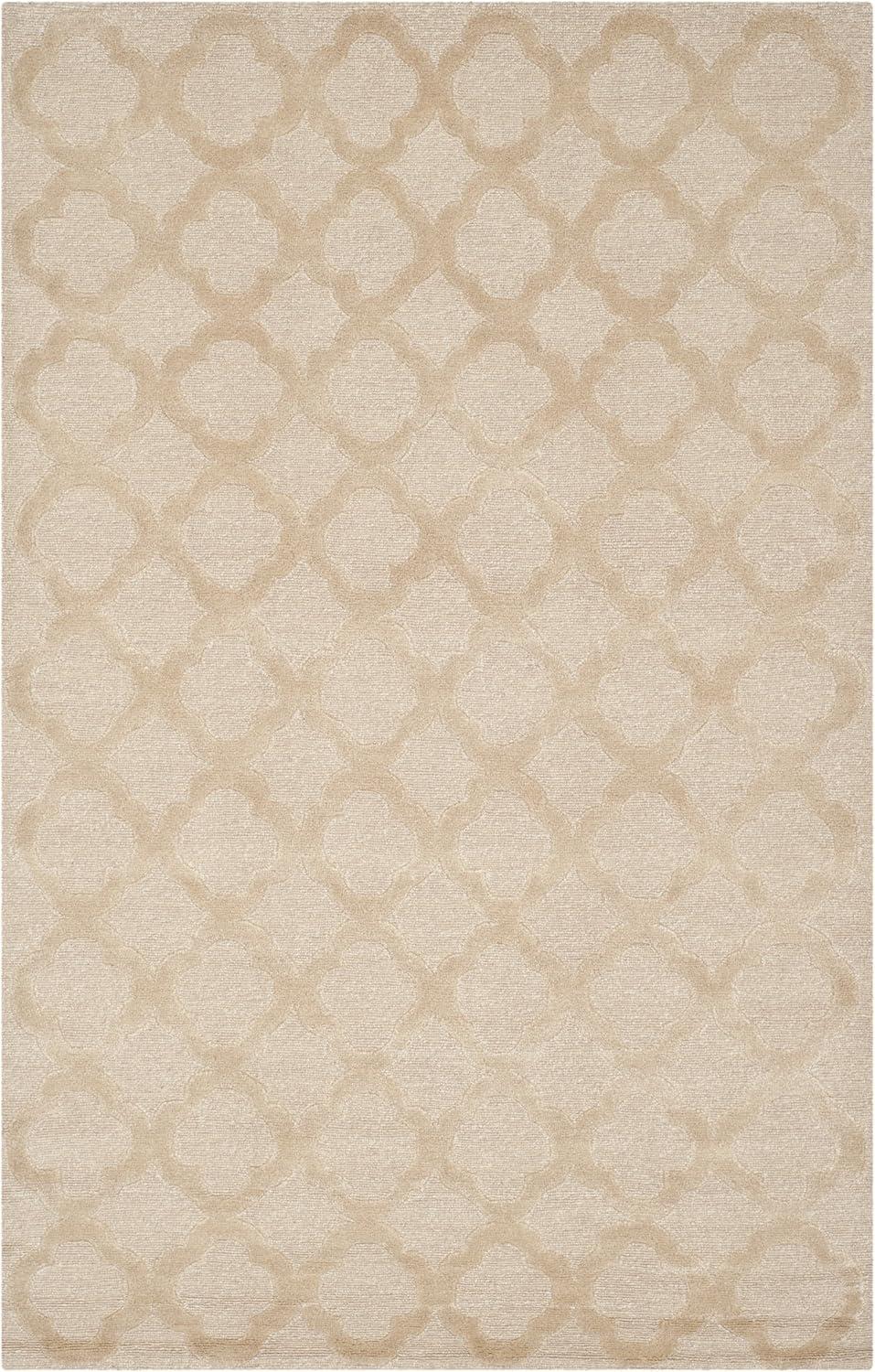 imageMartha Stewart x SAFAVIEH Area Rug Collection 79 x 99 Curry Handmade Silk amp Wool Ideal for Living Room Bedroom Office Dining Space MSR5368ASalmon
