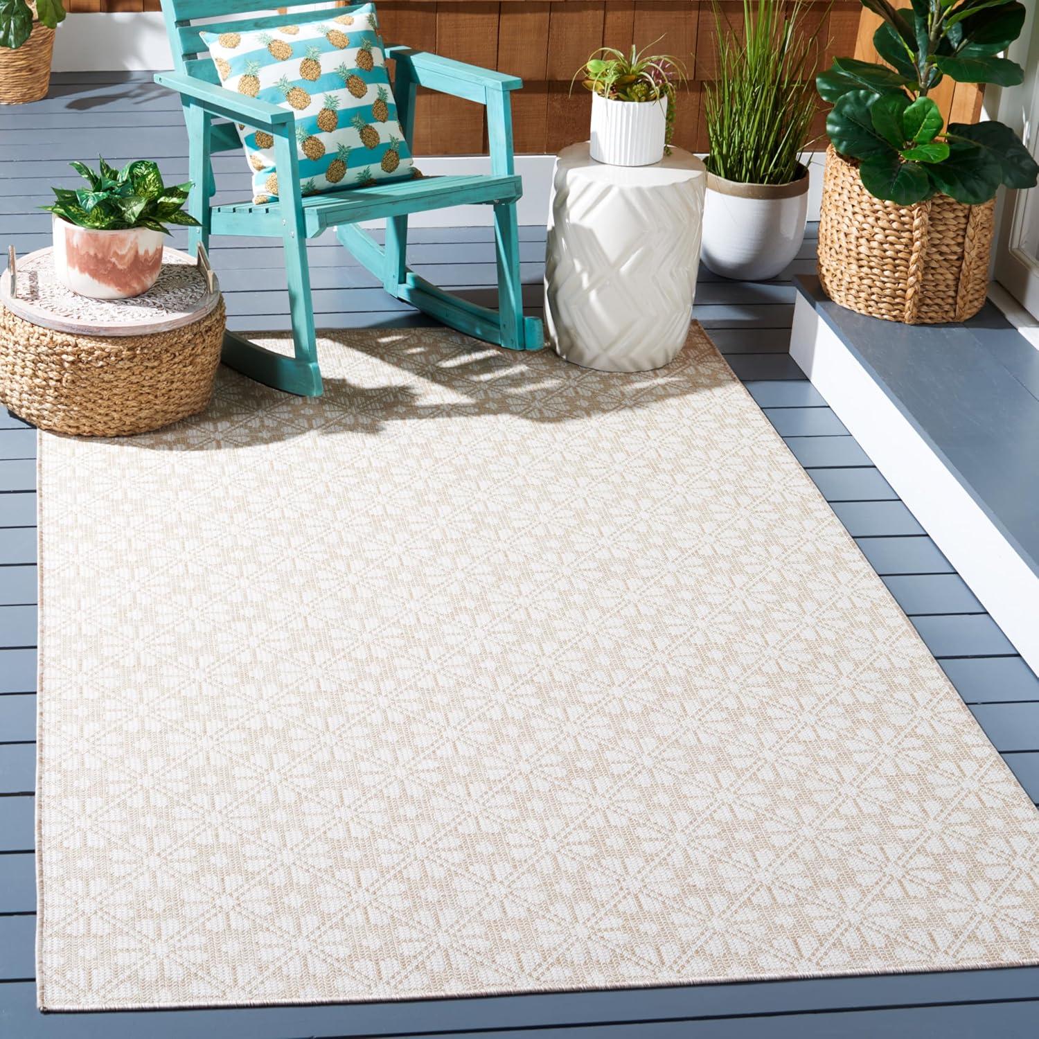 imageMartha Stewart x SAFAVIEH Area Rug Collection 8 x 10 Grey amp Ivory Handmade Wool Ideal for Living Room Bedroom Office Dining Space MSR3377FGreyIvory