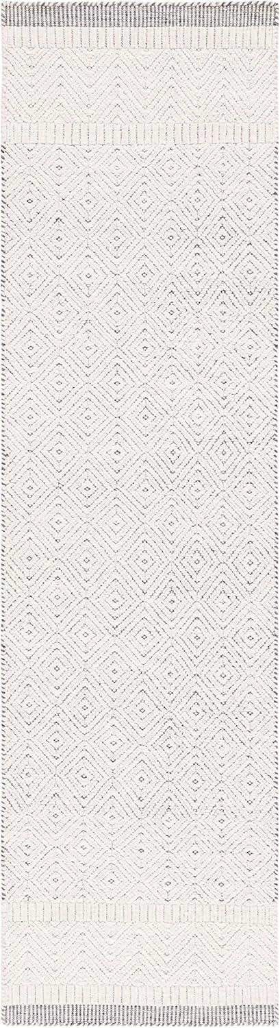 imageMartha Stewart x SAFAVIEH Area Rug Collection 8 x 10 Ivory Handmade Wool Ideal for Living Room Bedroom Office Dining Space MSR9605AIvory