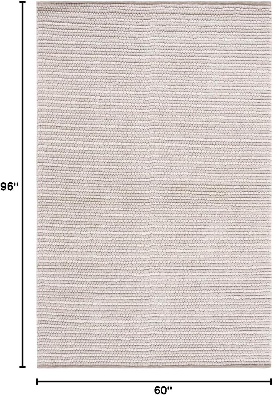 imageMartha Stewart x SAFAVIEH Area Rug Collection 8 x 10 Ivory amp Beige Handmade Wool Ideal for Living Room Bedroom Office Dining Space MSR9650BIvoryBeige