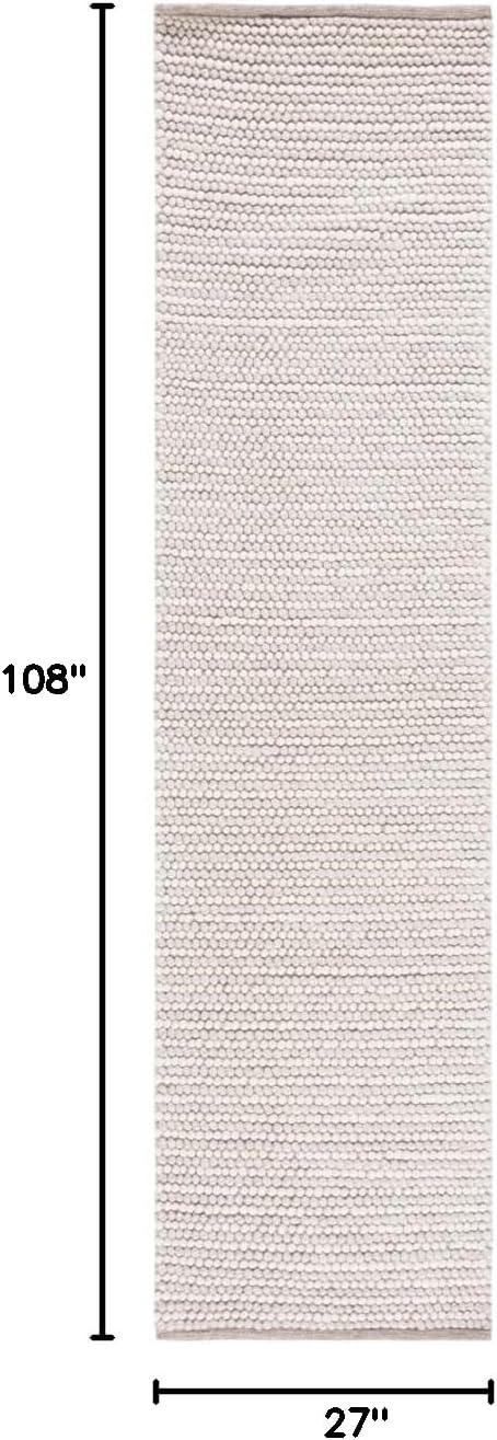 imageMartha Stewart x SAFAVIEH Area Rug Collection 8 x 10 Ivory amp Beige Handmade Wool Ideal for Living Room Bedroom Office Dining Space MSR9650BIvoryBeige