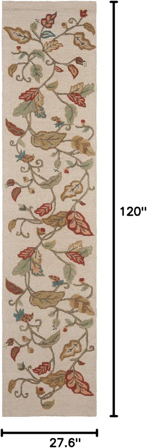 imageMartha Stewart x SAFAVIEH Area Rug Collection 8 x 10 Persimmon Red Handmade Wool amp Viscose Ideal for Living Room Bedroom Office Dining Space MSR3611APersimmon Red