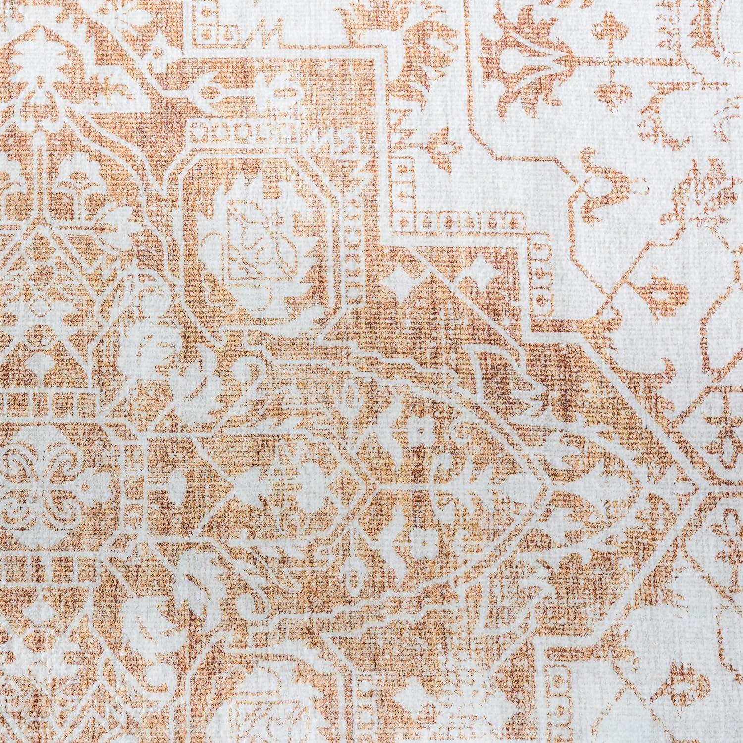 imageMartha Stewart x SAFAVIEH Machine Washable Area Rug Collection 5 x 8 Beige amp Gold Slip Resistant amp Easy Cleaning Ideal for Ideal for Living Room Bedroom Dining Space MSRW127BBeigeGold