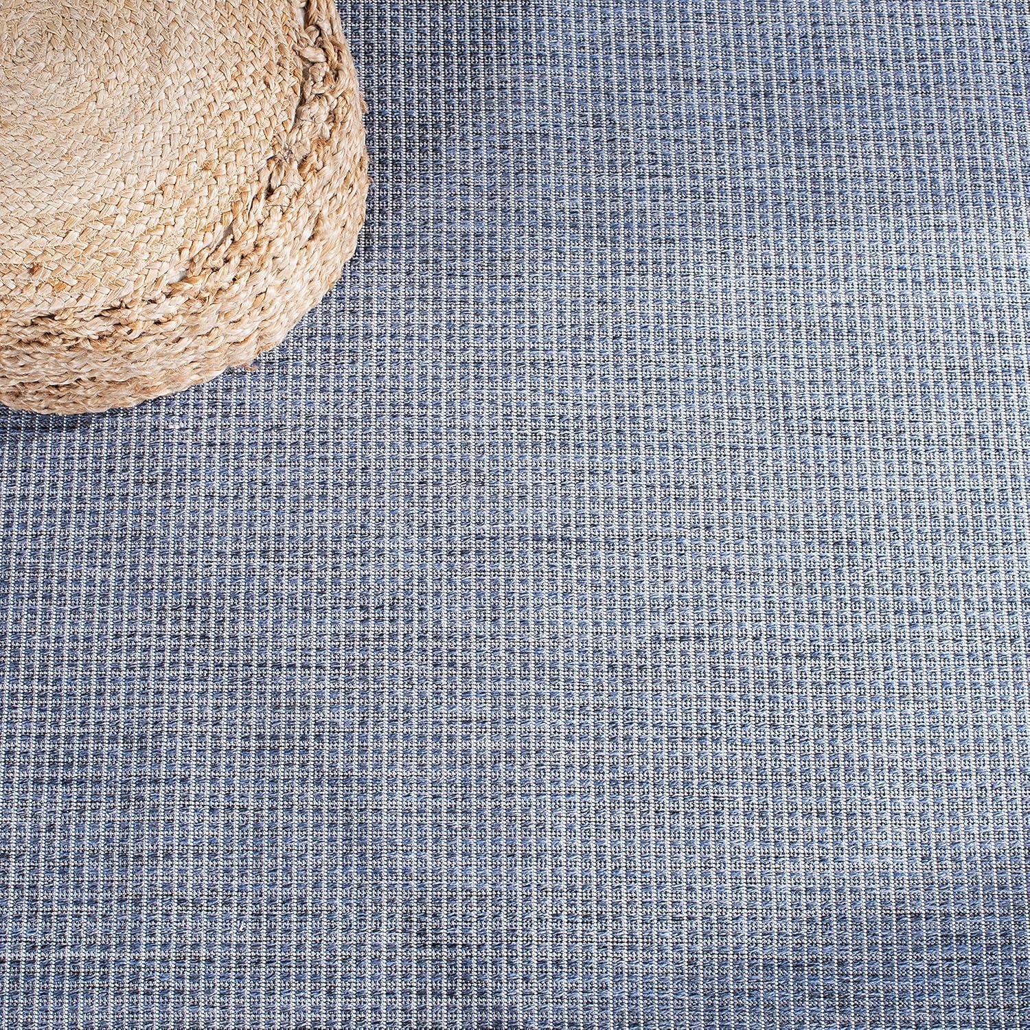 imageMartha Stewart x SAFAVIEH Outdoor Area Rug Collection 8 x 10 Grey Weather Resistant amp Washable Ideal for Patio Backyard Mudroom Deck Dining Space MSRO331FGreyCream
