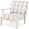 Sand / Buffalo Plaid Dune Burlap