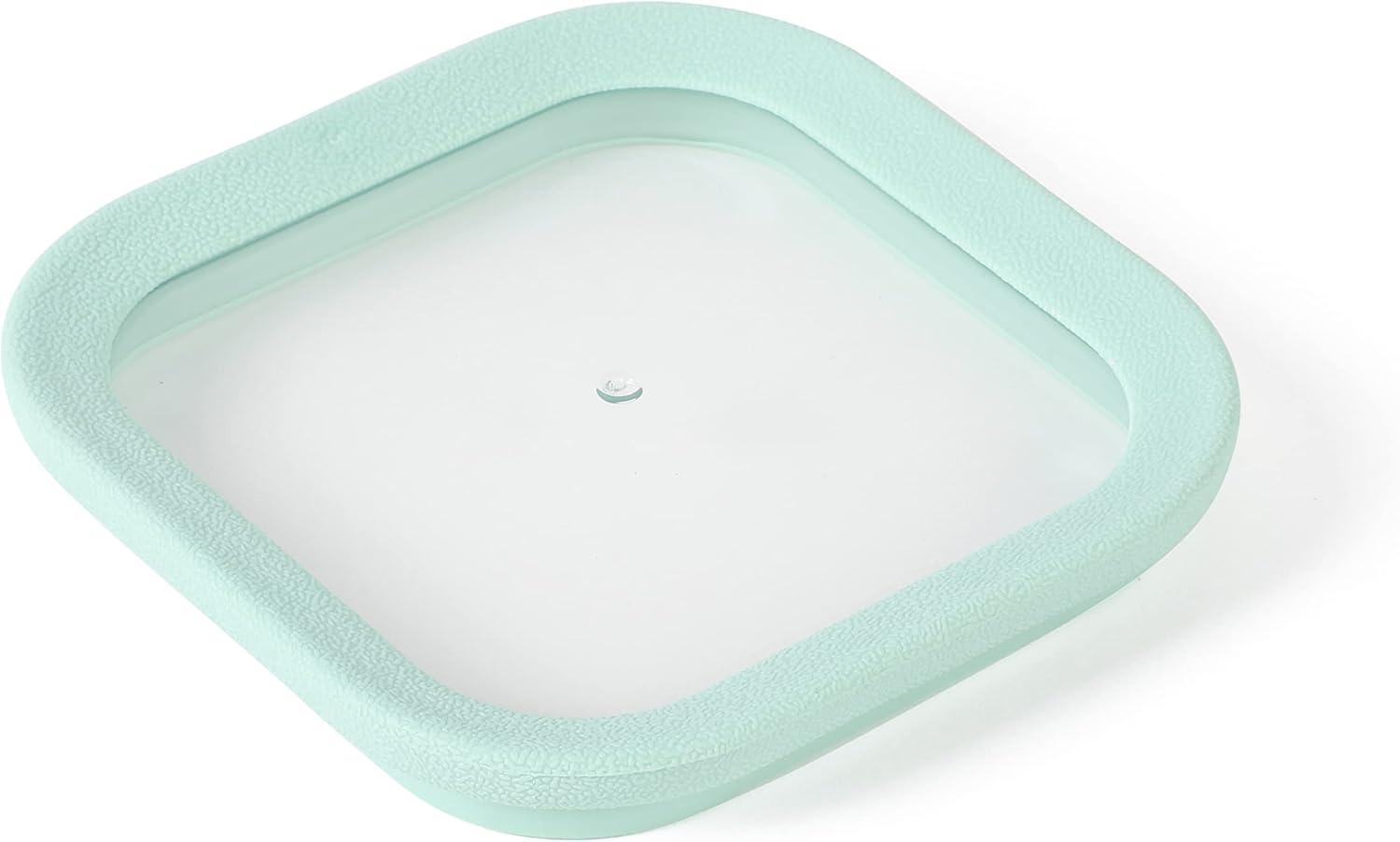 imageMartha Stewart Hadsell 6 Piece 321 oz 22 oz 135 oz Round Borosilicate Glass Storage Container Set wPP Pop Martha Blue LidsSquare 60oz 37oz 17oz
