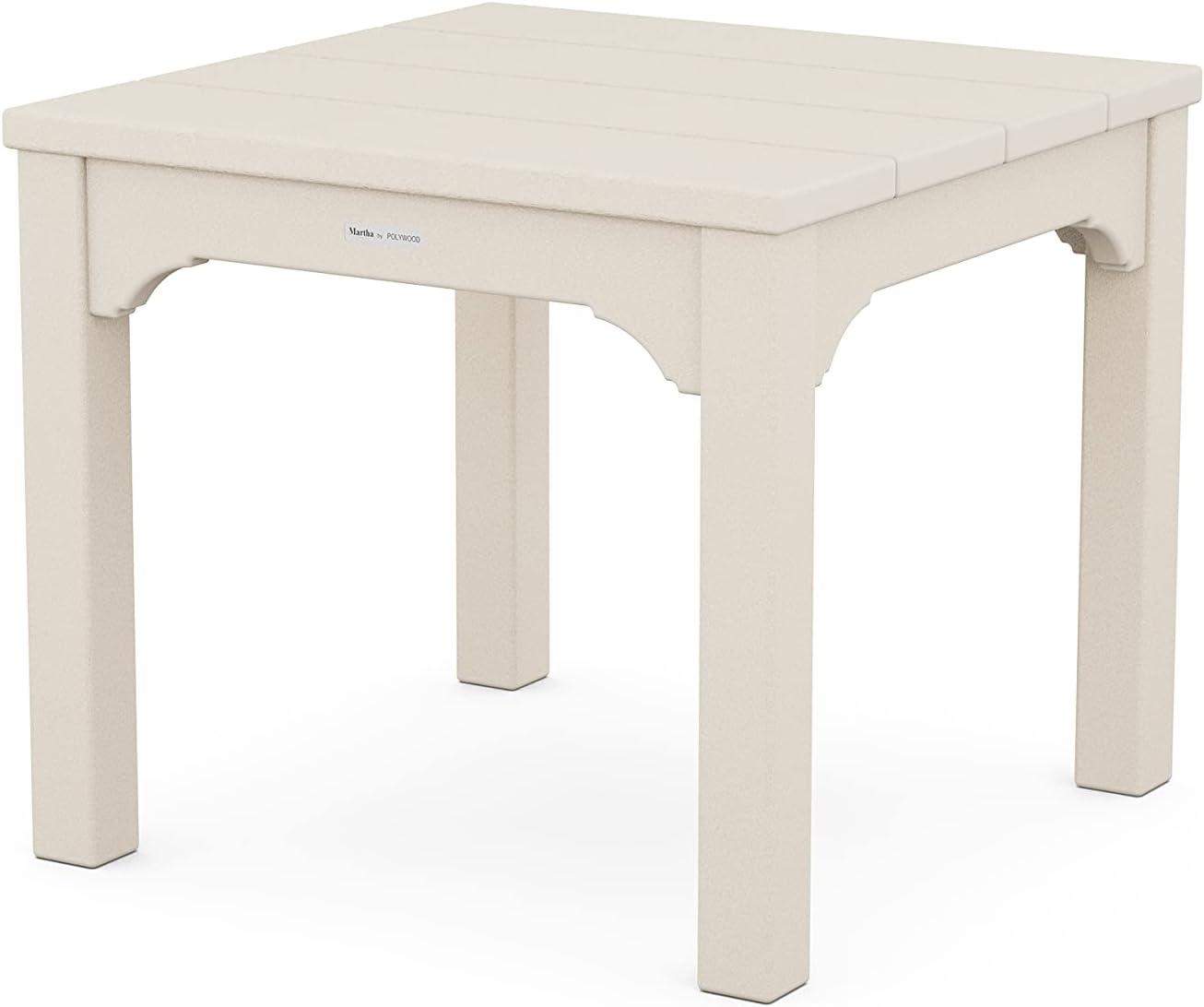 imageMartha Stewart by POLYWOOD Chinoiserie 3Piece Deep Seating Set in MahoganySpiced BurlapSand Leaf Dune Burlap