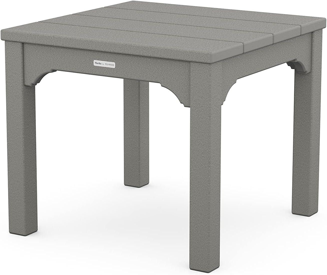 imageMartha Stewart by POLYWOOD Chinoiserie 3Piece Deep Seating Set in MahoganySpiced BurlapSlate Grey Natural Linen
