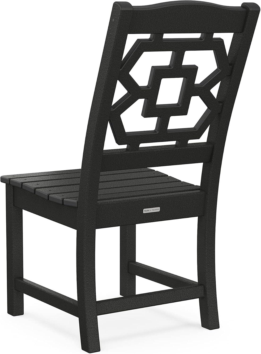 imageMartha Stewart by POLYWOOD Chinoiserie 7Piece Dining Set in WhiteBlack