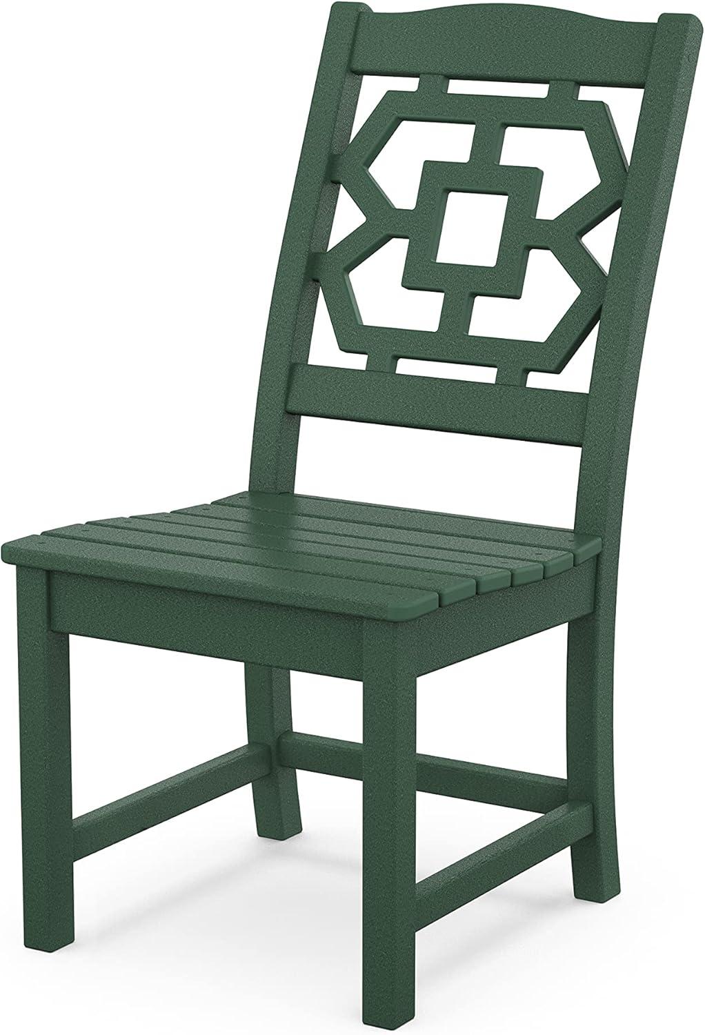 imageMartha Stewart by POLYWOOD Chinoiserie 7Piece Dining Set in WhiteGreen