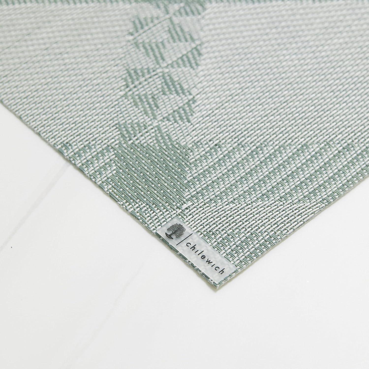imageMartha by Martha Stewart Chilewich Ribbons Placemats in Burnt Coral Set of 4 Easy Care Woven Tabletop Textiles IndoorOutdoor 19 x 14 RectangleAbalone