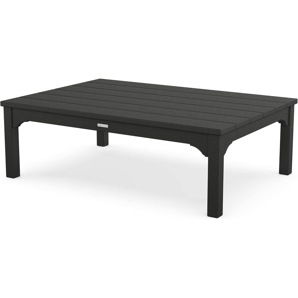 imageMartha Stewart by POLYWOOD Chinoiserie Coffee Table in WhiteBlack