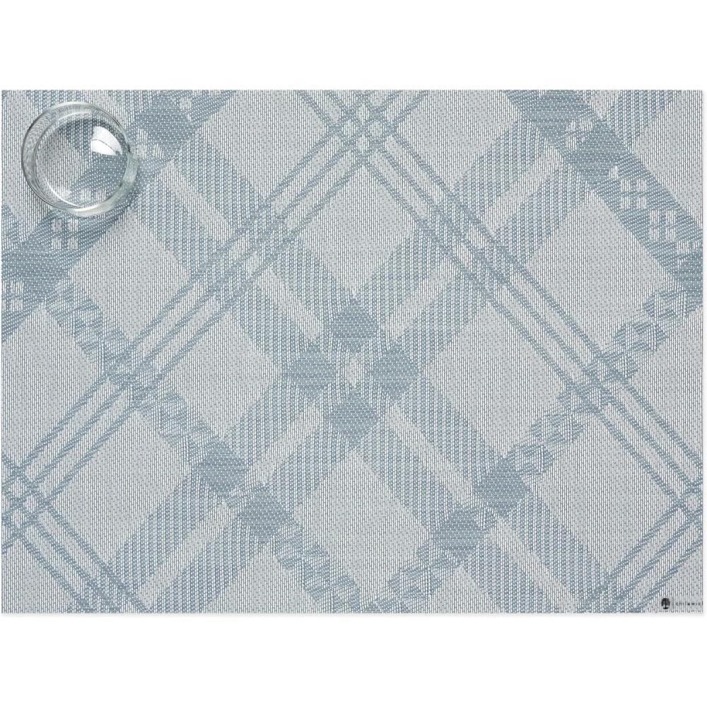 imageMartha by Martha Stewart Chilewich Ribbons Placemats in Burnt Coral Set of 4 Easy Care Woven Tabletop Textiles IndoorOutdoor 19 x 14 RectangleSea