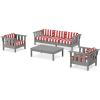 Cabana Stripe Crimson