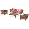 Cabana Stripe Crimson